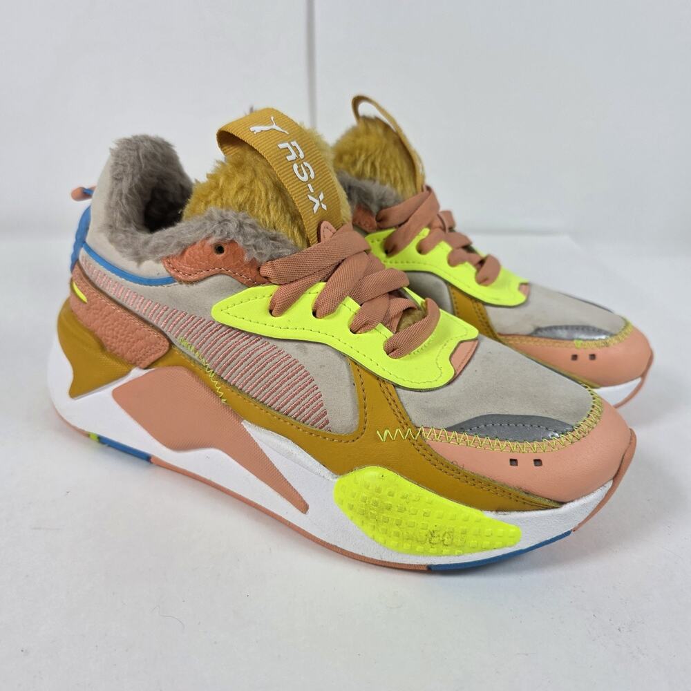 Puma Cuddle Lace Up Sneakers Shoes Casual Womens Sz 7.5 385517-02 Rs-X